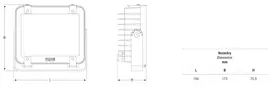 LED reflektor
