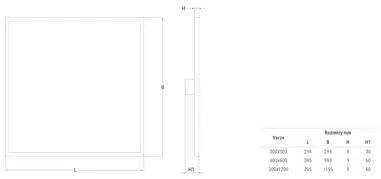 Ultraslim LED panel