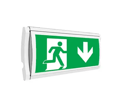 Variable Rettungszeichen- und Sicherheitsleuchte