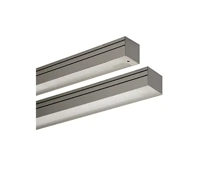Deckenanbau-Leuchte für Einzel- und Reihenmontage (Längenversionen 1,2 m / 1,5 m / 2,3 m / 2,9 m)