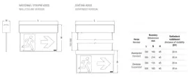 Emergency luminaire