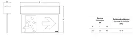 Emergency luminaire
