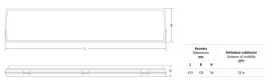 Emergency luminaire