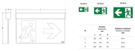 Emergency luminaire