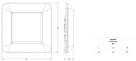 Industrial LED luminaire