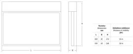 Exit sign luminaire