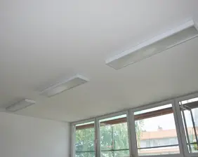 Ceiling and suspended LED luminaires