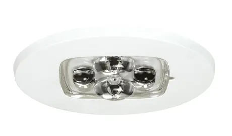 Paintable emergency luminaire