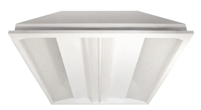 Recessed luminaire with air purification