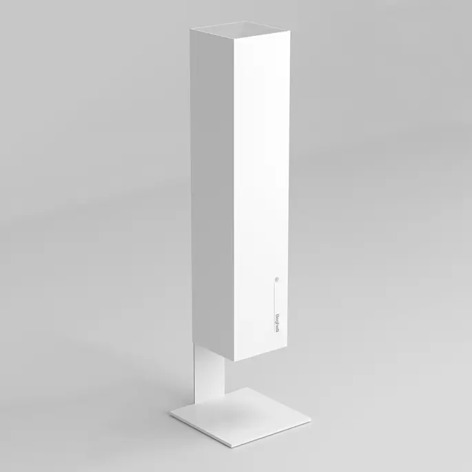Air purifier with UV-C lamp