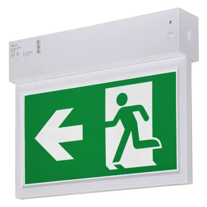 Exit sign luminaire