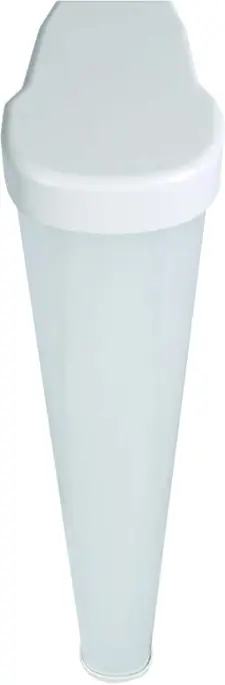 Dustproof ceiling luminaire