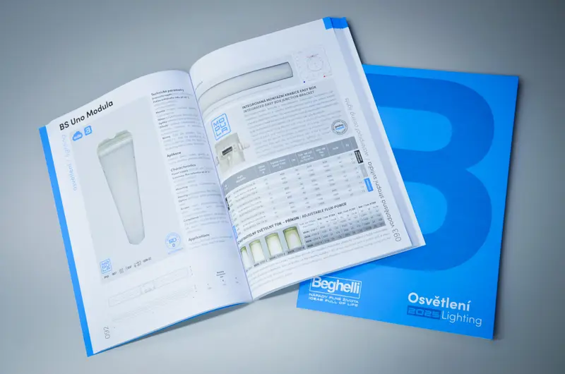 New catalogue of luminaires