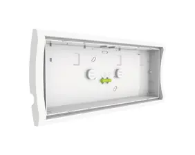 Variable escape sign and safety luminaire