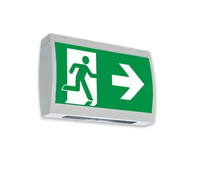 Escape sign luminaire