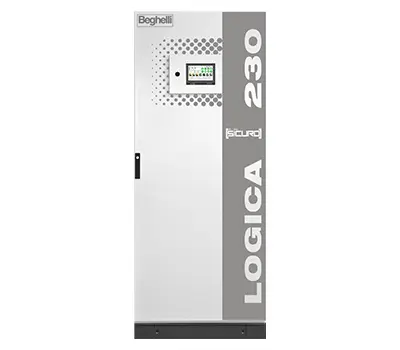 Automatic test device for central supply Sicuro 230Z