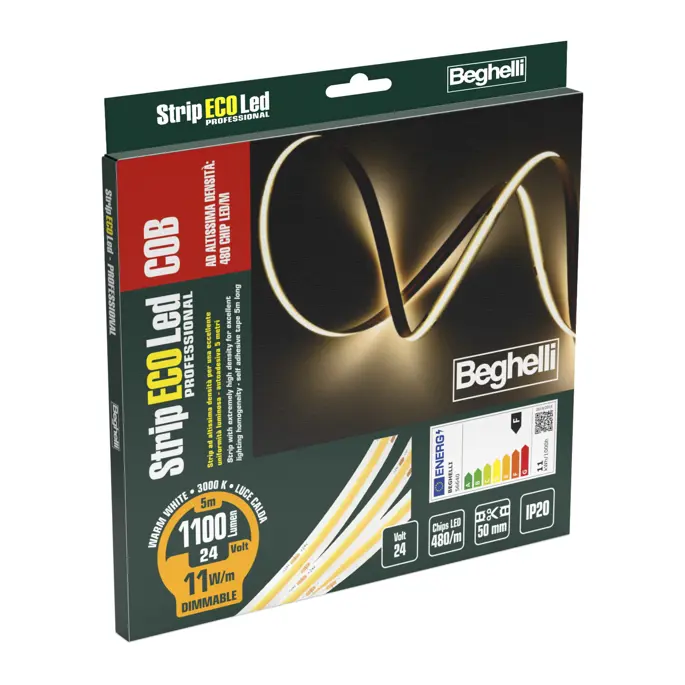 56640 - STRIPLED COB 24V 11W 1100lm 3K