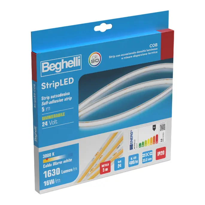 56677 - STRIPLED COB 24V 16W 1630lm 3K