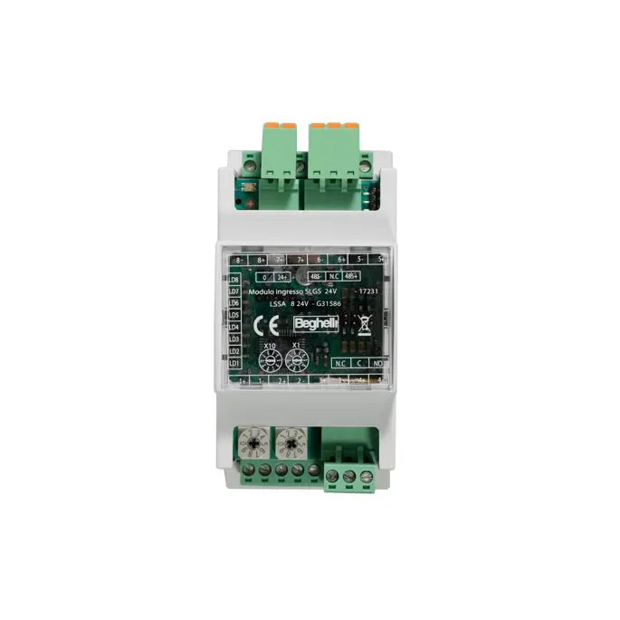 17231 - MODULO INGRESSO SLGS 24V DIN
