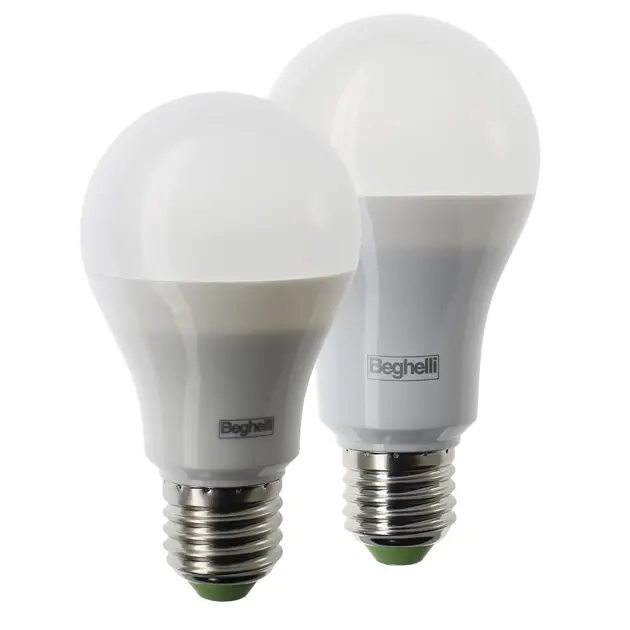Lampada Led Goccia Opale Anti Black Out Beghelli E27 11W 230V 3000k Sorpresa Powerled Cod Beg56300