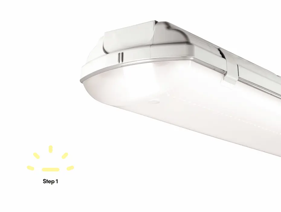 4 step di illuminazione BS100
