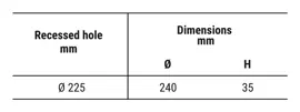 Ultra-versatile LED Downlight spotlight for recessed or surface-mounted installation