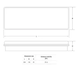 Emergency with LED tube 