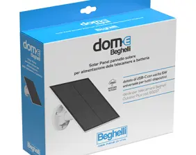 Solar panel with USB-C output ideal for cameras