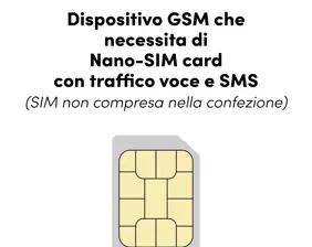 GSM mobile phone with SOS button