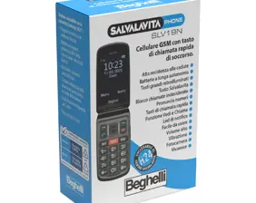 GSM cell phone with emergency speed dial button