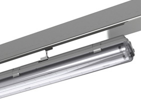  Waterproof ceiling light with replaceable LED tubes
