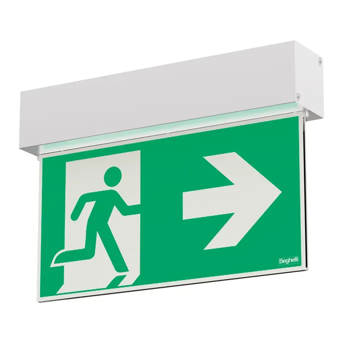 Signage fixture, versatile with aluminum body