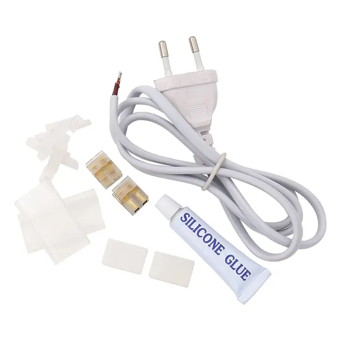 Complete kit with everything needed to install strip pieces