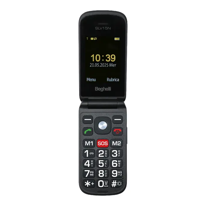 GSM cell phone with emergency speed dial button