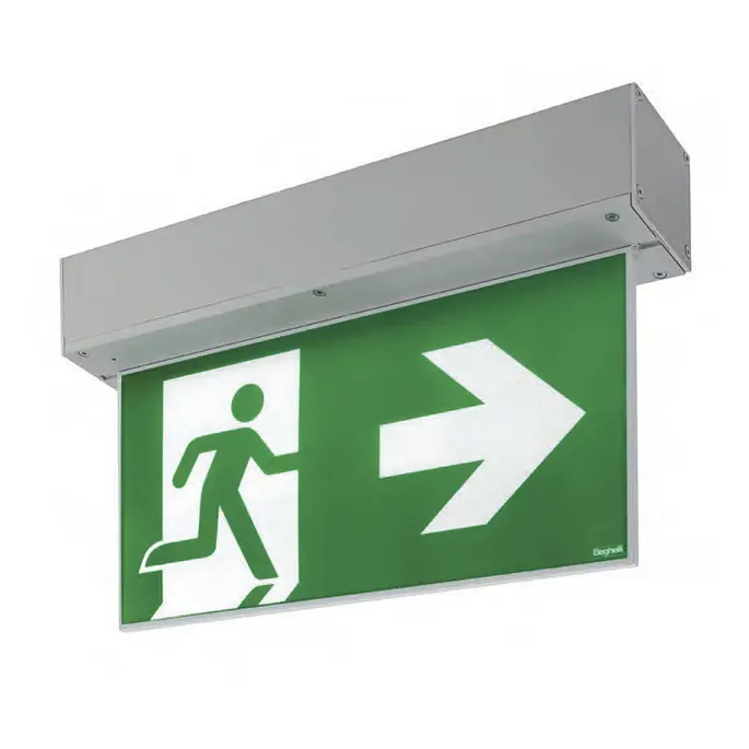 Signage fixture, versatile with aluminum body