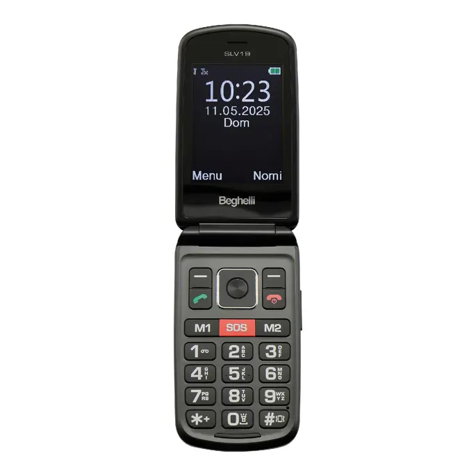 GSM cell phone with emergency speed dial button