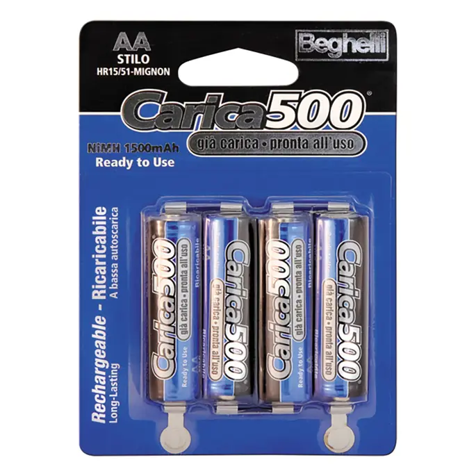 Low self-discharge rechargeable batteries