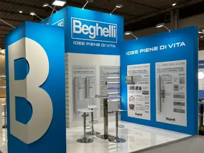 Discover the new Beghelli stand at the Elettroexpo exhibition in Pordenone