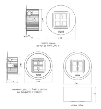 Világítótest anti-glare (káprázásmentes) optikával