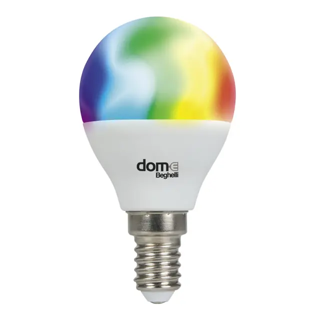 Dom-e Lampadina Smart Sfera 5W E14 RGB-W