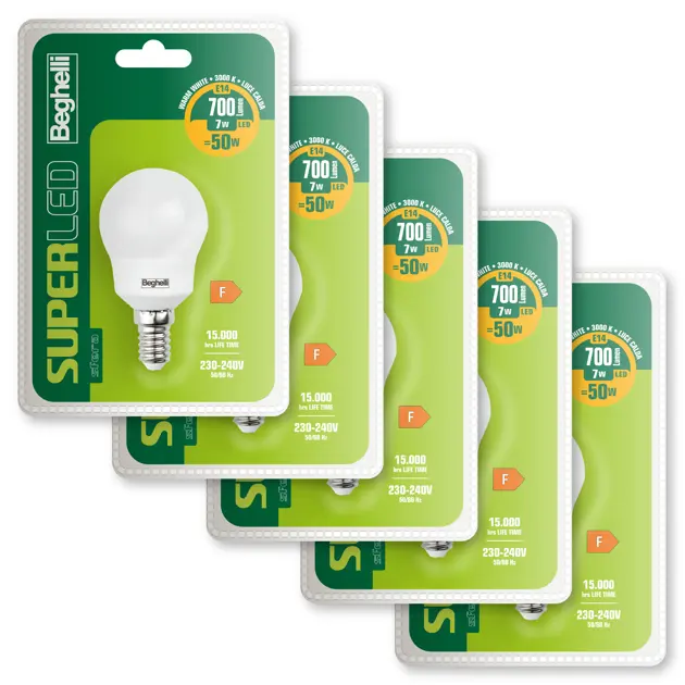 SuperLED Sfera E14 56892K - 7W 3000K