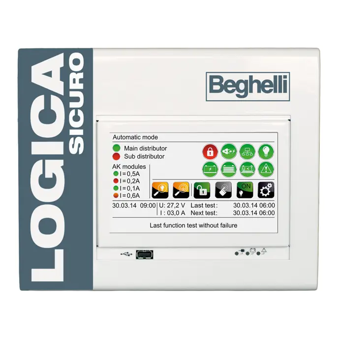 17240 - CBS REMOTE PANEL 7" WHITE SLGS