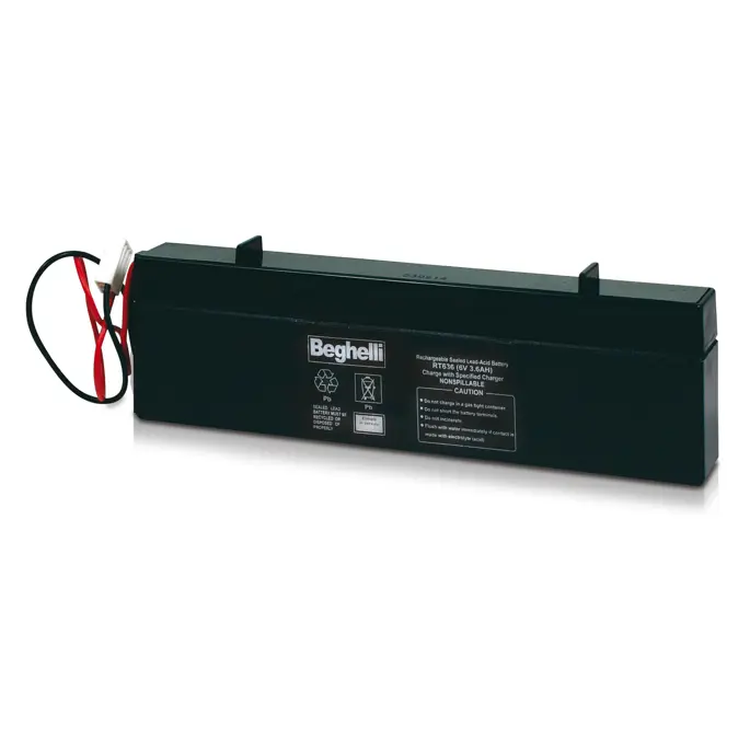 Batterie di ricambio 8800 - PB 6V 4AH SLIM + CABLING