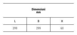 Riflettore LED industriale versatile e compatto con tecnologia Multipower per magazzini, industrie e hangar.