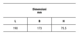Proiettore LED compatto ad alte prestazioni per l'illuminazione professionale di spazi industriali, commerciali e civili.