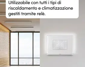 Cronotermostato Smart con display touch e placca luminosa!