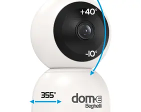 Si controlla dallo smartphone - Orientabile tramite App - Connessione Wi-fi - FullHD 3MP