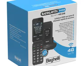 Cellulare GSM con tasto di chiamata rapida di soccorso