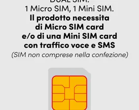 Cellulare GSM con tasto di chiamata rapida di soccorso