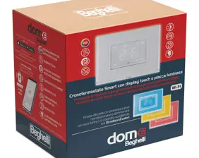 Cronotermostato Smart con display touch e placca luminosa!
